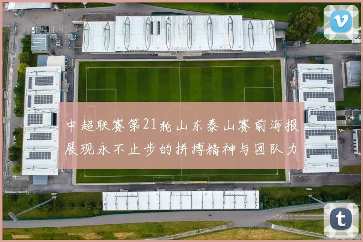 中超联赛第21轮山东泰山赛前海报展现永不止步的拼搏精神与团队力量